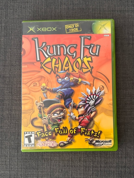 Xbox Other - Kung Fu Chaos Xbox Game Complete